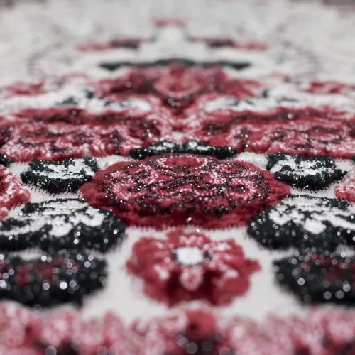 Miniatura 5 de Modefa Alfombra de oración de terciopelo islámico turco, alfombra de oración para hombres y mujeres, diseño tradicional musulmán Janamaz Sajada