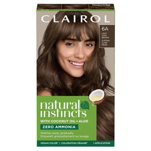 Miniatura 67 de Clairol Natural Instincts - Tinte semipermanente para el cabello, color negro azul 2BB, paquete de 1 unidad 2BB Azul Negro