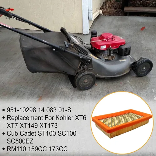 Miniatura 5 de Chikia Paquete de 3 filtros de aire 951-10298 de repuesto para MTD Cub Cadet ST100 SC100 Kohler XT6 XT7 XT149 149CC 159CC 173CC Reemplazar 14 083