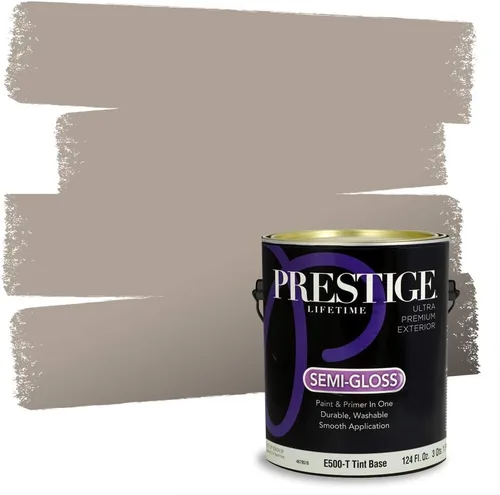 Miniatura 188 de Prestige Paints - 2 en 1, pintura base y pintura de exterior, P500-N-SW7020 SW6991-PCM
