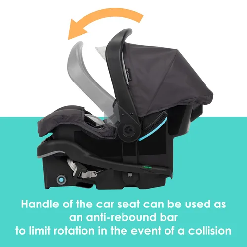 Miniatura 4 de Baby Trend EZ-Lift PRO Asiento de Carro para Bebés, Dash Black