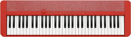 Miniatura 2 de Casio CT-S1 - Paquete educativo con soporte y software instructivo eMedia, adaptador de CA y auriculares, color rojo
