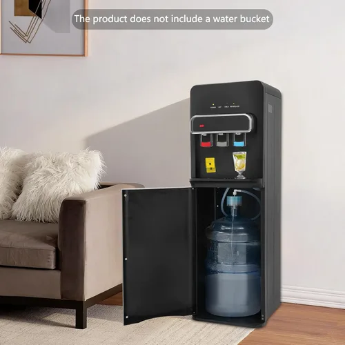 Miniatura 6 de Dispensador de agua de carga inferior, dispensador de enfriador de agua de carga inferior para botellas de 5 galones, dispensador de agua caliente