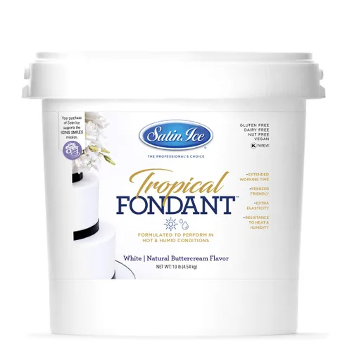 Miniatura 6 de Satin Ice Fondant tropical, 2 libras