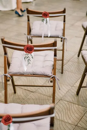 Miniatura 5 de LVEFIT 12 rosas artificiales de seda de color naranja quemado, ramo de rosas de seda de tallo largo para bodas, despedidas de soltera, fiestas
