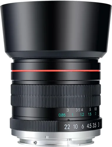 JINTU 85mm f1,8 Lente de Cámara Manual Fija Prime para Nikon SLR D5600 D3200 D610 D750 D780 D810 D850 D3300 D3500 D5100 D5200 D5300 D7100 D7200 D90