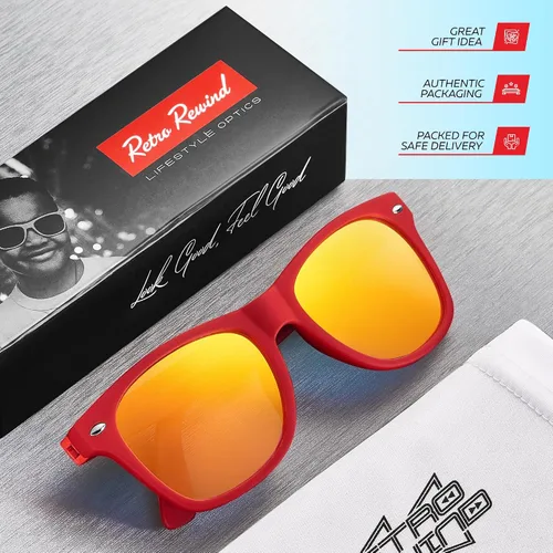 Miniatura 16 de Retro Rewind Lentes de sol para niños y niñas de 3 a 12 años, inastillables, UV400, lentes de sol para niños pequeños
