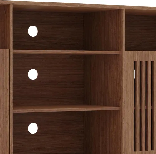 Miniatura 5 de IDEALHOUSE Moderno soporte de TV para televisores de hasta 70 pulgadas, soportes de televisión, consolas de TV, consolas multimedia para sala