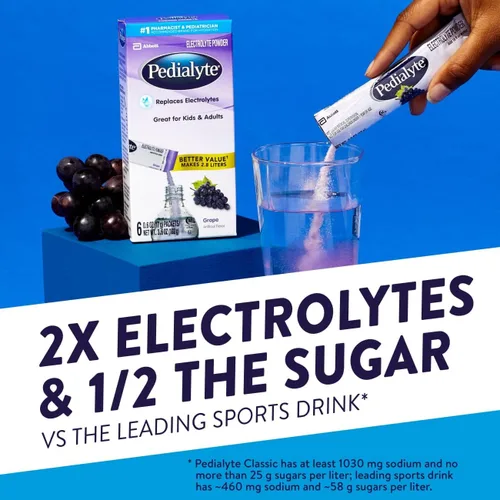 Miniatura 3 de Paquetes de polvo grande Pedialyte, 1, 1