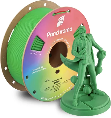 Miniatura 12 de Polymaker Panchroma Filamento de impresora 3D PLA negro, 0.069 in, carrete de 2.2 libras, fácil de imprimir, impresión de alta velocidad, sin