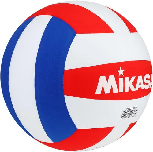 Miniatura 4 de Mikasa Voleibol de clase competitiva (rojo/blanco/azul)