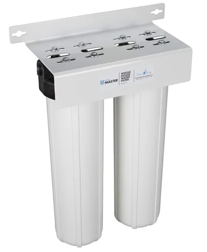 Home Master HMF2SDGC, filtro de agua de 2 etapas con sedimentos finos y carbono, para toda la casa
