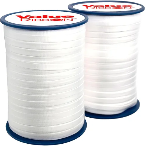 Miniatura 14 de Value Ribbon - Cinta rizadora prensada, 3/16 pulgadas x 500 yardas para envoltura de regalos, manualidades, proyectos de arte y decoraciones de Azul