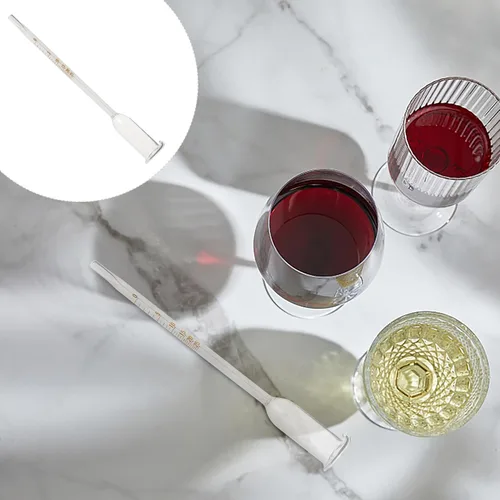 Miniatura 7 de Hemoton Medidor de vino probador hidrómetro 0-25 Vinómetro Probador para licor casero Vino Fabricación 5.11In Herramienta portátil