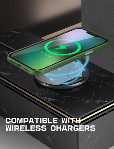 Miniatura 8 de SUPCASE Unicorn Beetle Style Series - Funda para iPhone 13 (versión 2021) de 6.1 pulgadas, funda protectora híbrida transparente prémium (Jasper)