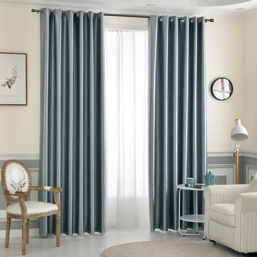 Miniatura 5 de Barras de cortina de 1 pulgada de diámetro de 30 a 45 pulgadas, para ventanas de 30 a 39 pulgadas, varillas negras de madera entretejidas ajustables