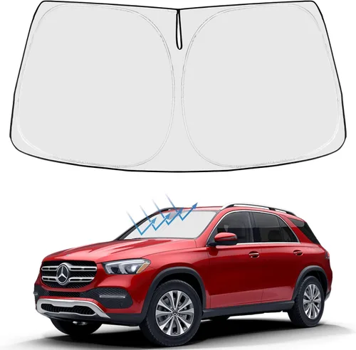 Miniatura 74 de Proadsy Parasol para parabrisas actualizado 2025, ajuste personalizado Dodge RAM 1500 2Dr 2019-2024 2025, 4 capas, plegable, protector de parasol