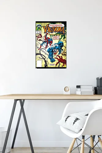 Miniatura 4 de Marvel Comics - Póster de pared Venom: Lethal Protector #5, 22.4 pulgadas de largo x 14.7 pulgadas de ancho, versión premium sin marco