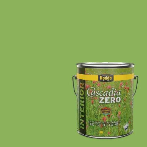 Miniatura 146 de Rodda Paint CASCADIA ZERO - Pintura e imprimación semibrillante para interiores en uno, 1 galón, azul huevo huevo azul