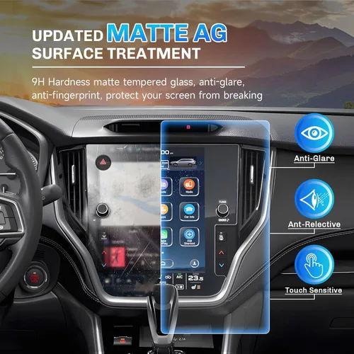 Miniatura 3 de SXCY Protector de pantalla mate antirreflejo para Subaru Outback/Legacy 2024 2025 de 11.6 pulgadas para accesorios Outback 2020-2025, protector