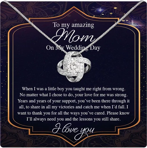 Larvincy Regalos para madre del novio de parte del hijo, regalo de mamá del novio, regalo de boda para madre del novio, regalo de boda para mamá del