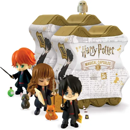 YuMe Mercancía oficial de Harry Potter, cápsulas mágicas, regalos para niños, niñas, mujeres y hombres adultos, serie 1 (paquete de 2)