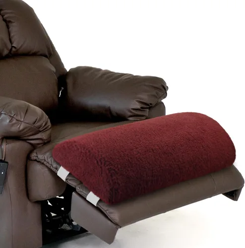 Miniatura 12 de Wesiti Almohada Cojín para Pies de Sillón Reclinable de Alta Resistencia Espuma Viscoelástica Sherpa Bolster para Dormir Descanso Almohada Multiusos