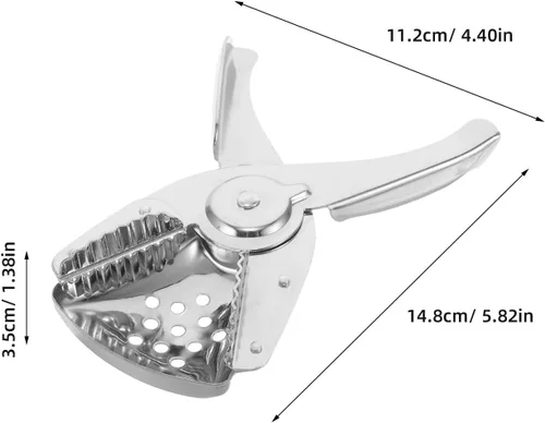 Miniatura 2 de DOITOOL Exprimidor de cítricos de acero inoxidable Prensa manual de frutas Exprimidor de limón y naranja, extractor de jugo de mano para uso