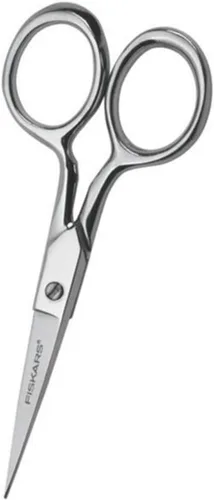 Miniatura 3 de Fiskars 12-92977097J Tijeras de bordado forjadas, 4 pulgadas, gris
