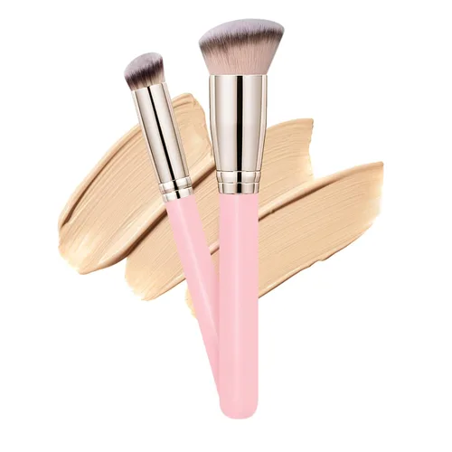 dpolla Pro - Brocha de base y corrector impecable, perfectos para cualquier aspecto, cepillo de contorno de cabello de lujo premium perfecto para
