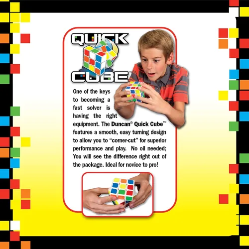 Miniatura 5 de Duncan Juguetes Quick Cube 3 X 3, juguete para el cerebro
