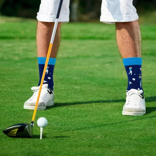 Miniatura 5 de Divertidos calcetines de golf para hombres, regalos de golf geniales para papá, él, amigos y compañeros de trabajo, accesorios novedosos, rellenos