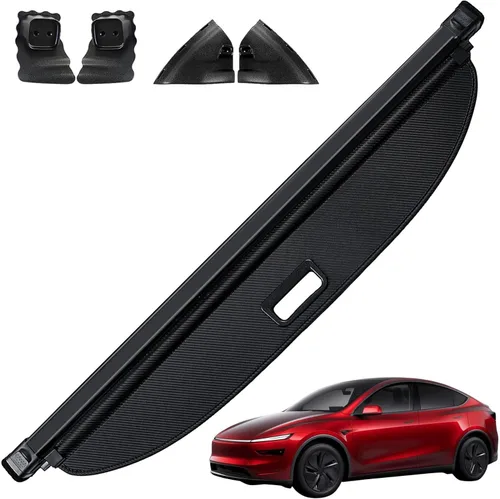 Miniatura 26 de AUXKO Cubierta retráctil de carga para Toyota Prius 2015-2010, cubierta de maletero de carga, cubierta de seguridad para 2015 2014 2013 2012 Prius