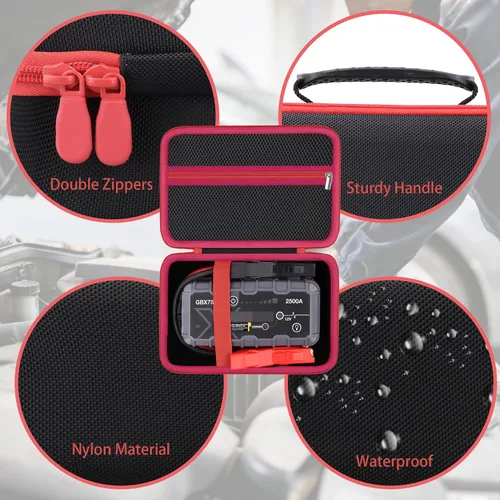 Miniatura 4 de Funda de almacenamiento de protección compatible con Boost GB70 / GBX75 UltraSafe Jump Starter batería de litio y accesorios
