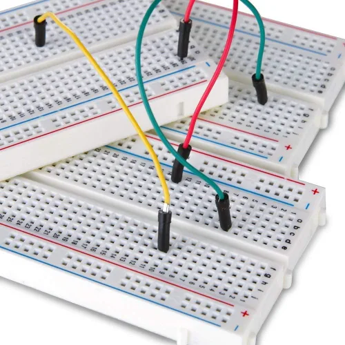 Miniatura 5 de ELEGOO Paquete de kit electrónico divertido con resistencia de cable Breadboard, condensador, LED, potenciómetro total 235 artículos para Arduino