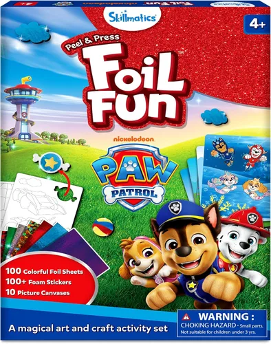 Miniatura 16 de Skillmatics Foil Fun - Mega pack de animales, arte sin desorden para niños, kits de manualidades y suministros, actividad creativa de bricolaje