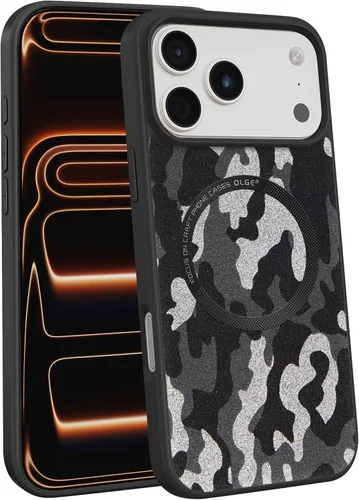 Miniatura 62 de Funda de silicona con soporte para iPhone 17 Pro [compatible con MagSafe] [Protección completa de la cámara] (6.3 pulgadas 2025), fundas de teléfono