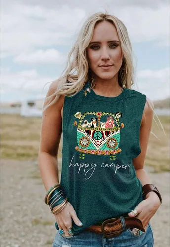 Miniatura 5 de Camiseta deportiva de verano para mujer, para ir al aire libre, naturaleza, entrenamiento, senderismo, campamento, escalada, viaje por carretera