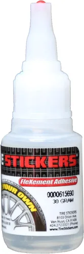 Miniatura 2 de Tire Stickers - Pegamento adhesivo para aplicación de letras de neumáticos FleXement - 30gm