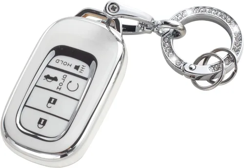 Miniatura 36 de YO&YOYE Funda para Llavero de TPU con Anillo para Llaves