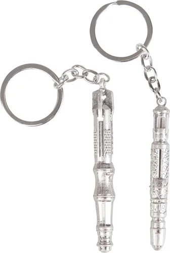 Miniatura 4 de DOCTOR WHO Caja ciega misteriosa, paquete de 3 – Recibe 3 llaveros misteriosos – Colecciona los 9 – Serie 1, Azul, Talla única