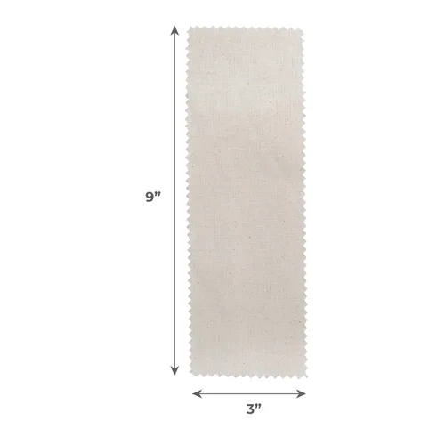 Miniatura 2 de ForPro - Tiras depiladoras de muselina natural, resistentes al desgarro, tiras precortadas para depilación, 3 pulgadas de ancho x 9 pulgadas