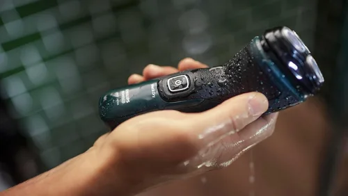 Miniatura 11 de Philips Norelco Shaver 2600 Series, afeitadora eléctrica en seco y húmedo, recortadora emergente, tapa P, bolsa de viaje, verde bosque oscuro