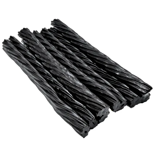 Candy Retailer Giros de regaliz (8 onzas, negro)