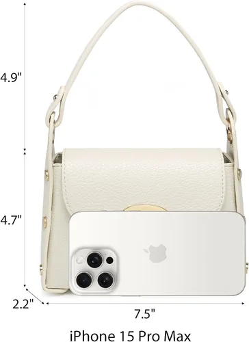 Miniatura 4 de VONMAY Women Small Crossbody Bag Studded Evening Bags Clutch Purse Mini Satchel Handbag for Wedding Prom Cocktail Party