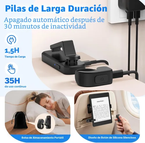 Miniatura 8 de Anillo girador de páginas para Kindle, control remoto para iPhone, iPad, tabletas Android, lectores electrónicos, girador de páginas para Kindle