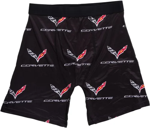 General Motors Corvette AOP - Pantalones cortos tipo bóxer - Comodidad icónica con diseños de Corvette Con licencia oficial para entusiastas
