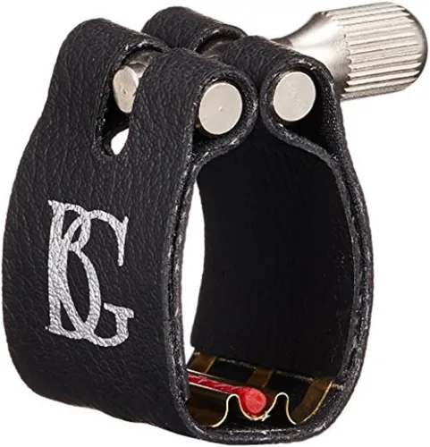 Miniatura 8 de BG L11BG - Ligadura tradicional para saxofón alto con tapa chapada en oro