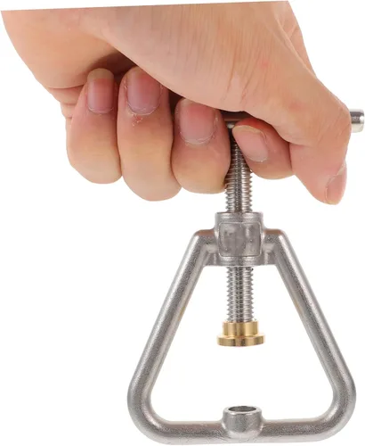 Miniatura 4 de Nut Cracker - Herramienta de cascanueces de acero inoxidable para nuez, avellana, almendras, nueces de nuez y nueces, nueces de nuez