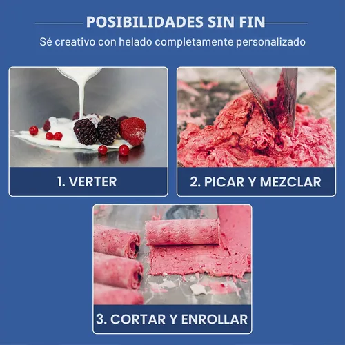 Miniatura 7 de Whynter ICR-300SS Máquina de helado laminada de acero inoxidable de 0,5 cuartos de galón con compresor